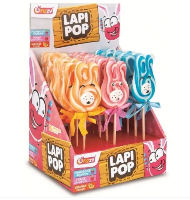 Sucettes lapins pâques